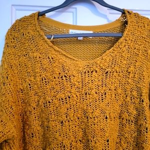 Gorgeous Oversize Mustard Sweater Size Small